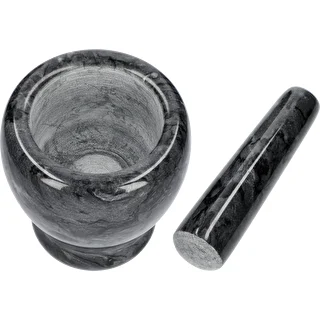 Mramorový kuchynský mažiar, čierny, fi 10,5 cm – photo 6