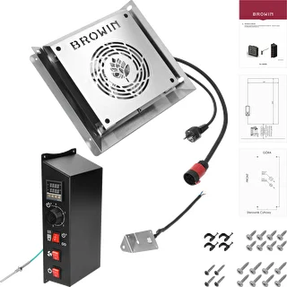 Sada modulov s digitálnym termostatom - dragON 2,7 kW, pre záhradné údiarne – photo 2