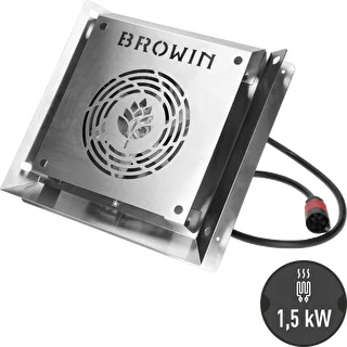 Modul vykurovacieho telesa s ventilátorom, 1,5 kW – do záhradných údiarní