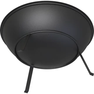 Záhradné ohnisko s roštom, Ø55 cm, okrúhle, misa – photo 5