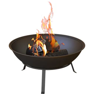 Záhradné ohnisko s roštom, Ø55 cm, okrúhle, misa – photo 6