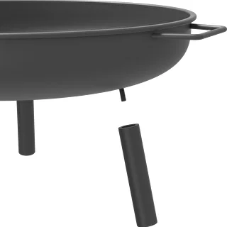 Záhradné ohnisko Ø58 cm, okrúhle, misa – photo 6