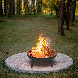 Záhradné ohnisko Ø58 cm, okrúhle, misa – photo 10