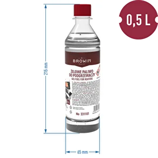 Gélové palivo do ohrievačov udiarne 0,5 L – photo 2