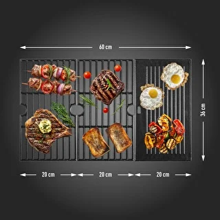 Plynový gril dragON BBQ101, 11,7 kW, čierno-strieborný – photo 9