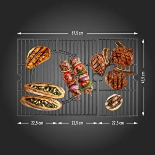 Plynový gril dragON BBQ201, 18,8 kW, strieborný – photo 9