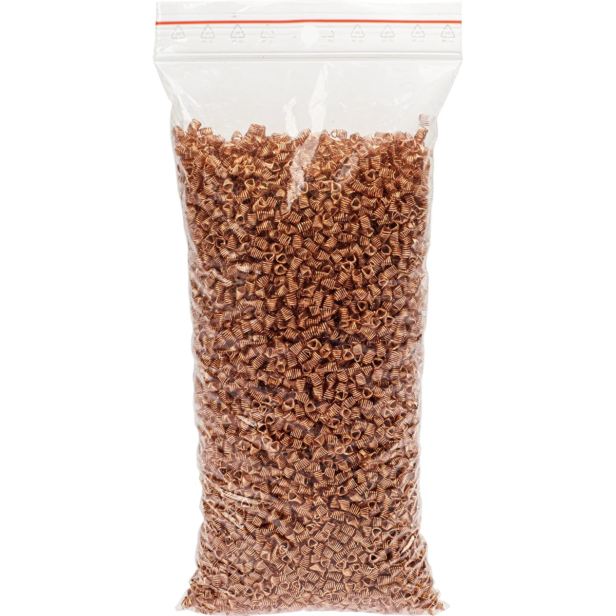 Medené prizmatické pružinky 0,5 L