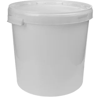 Fermentačná nádoba 30L, v bielej farbe s 2 trubicami – photo 1