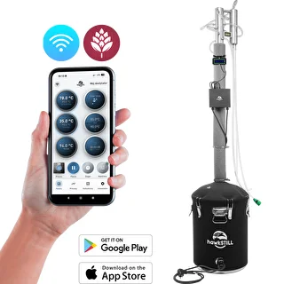 Destilačná sada hawkSTILL „Studené prsty” 60 l + systém Wi‑Fi IQ s LCD displejom – photo 1