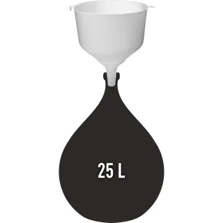 Plastový lievik fi25 na balóny, vysoký okraj – photo 3