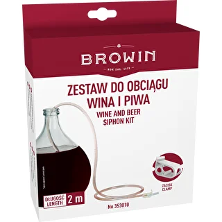 Hadička na stáčanie vína so svorkou – photo 2