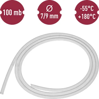 Silikónová hadička fi 7/9mm -55 +180°C mb – photo 2