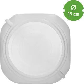 Štvorcový sud na 20 L, biely, s držadlami, Sterk – photo 5