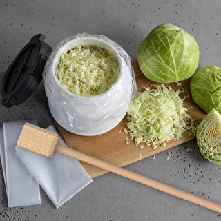 Tĺčik / tĺčik na kapustu drevený 78 cm – photo 4