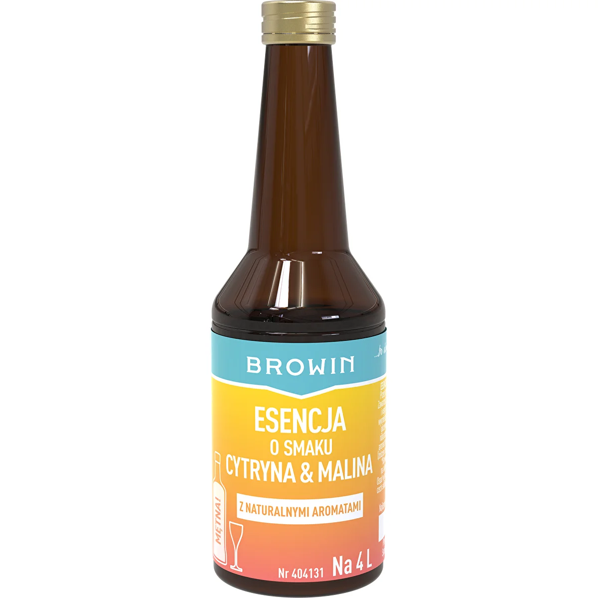 Esencia s citrónovo-malinovou príchuťou – 40 ml na 4 l