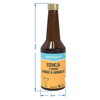 Esencia s príchuťou mango a marakuja na 2 l – 40 ml – photo 7
