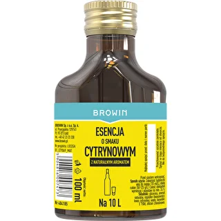 Esencia s citrónovou príchuťou s prírodnou arómou na 10 L – 100 ml – photo 1
