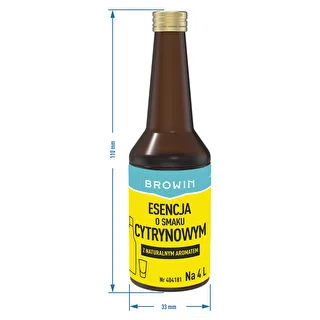 Citrónová esencia s prírodnou arómou na 4 L – 40 ml – photo 7