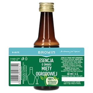Esencia s príchuťou mäty záhradnej na 4 l, 40 ml – photo 4