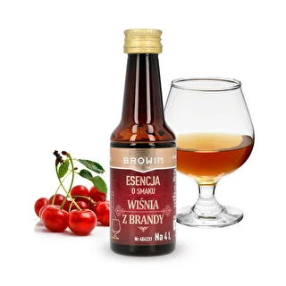 Esencia s príchuťou Čerešňa s brandy, 40 ml - na 4 L – photo 3