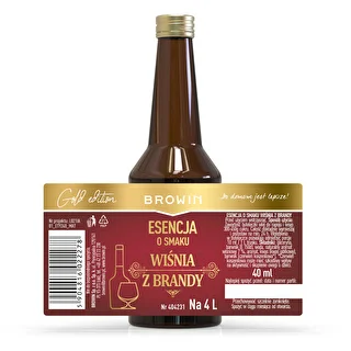 Esencia s príchuťou Čerešňa s brandy, 40 ml - na 4 L – photo 4