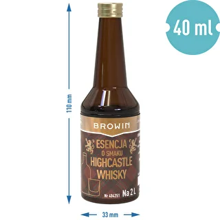 Esencia s príchuťou Highcastle Whisky na 2 l – 40 ml – photo 7