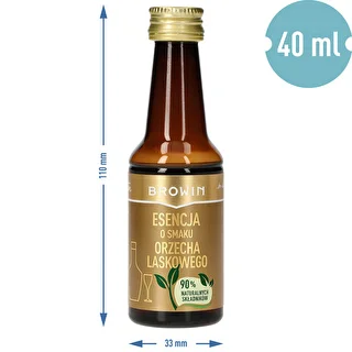Esencia s chuťou lieskového orecha na 4 l – 40 ml – photo 8