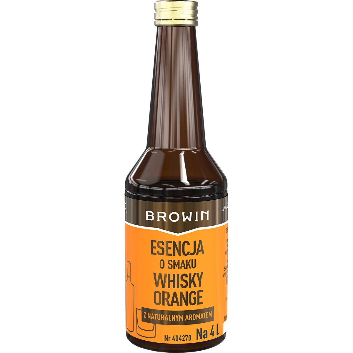 Esencia s príchuťou Whisky Orange na 4 l - 40 ml