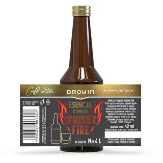 Esencia s príchuťou Whisky Fire na 4 l, 40 ml – photo 4