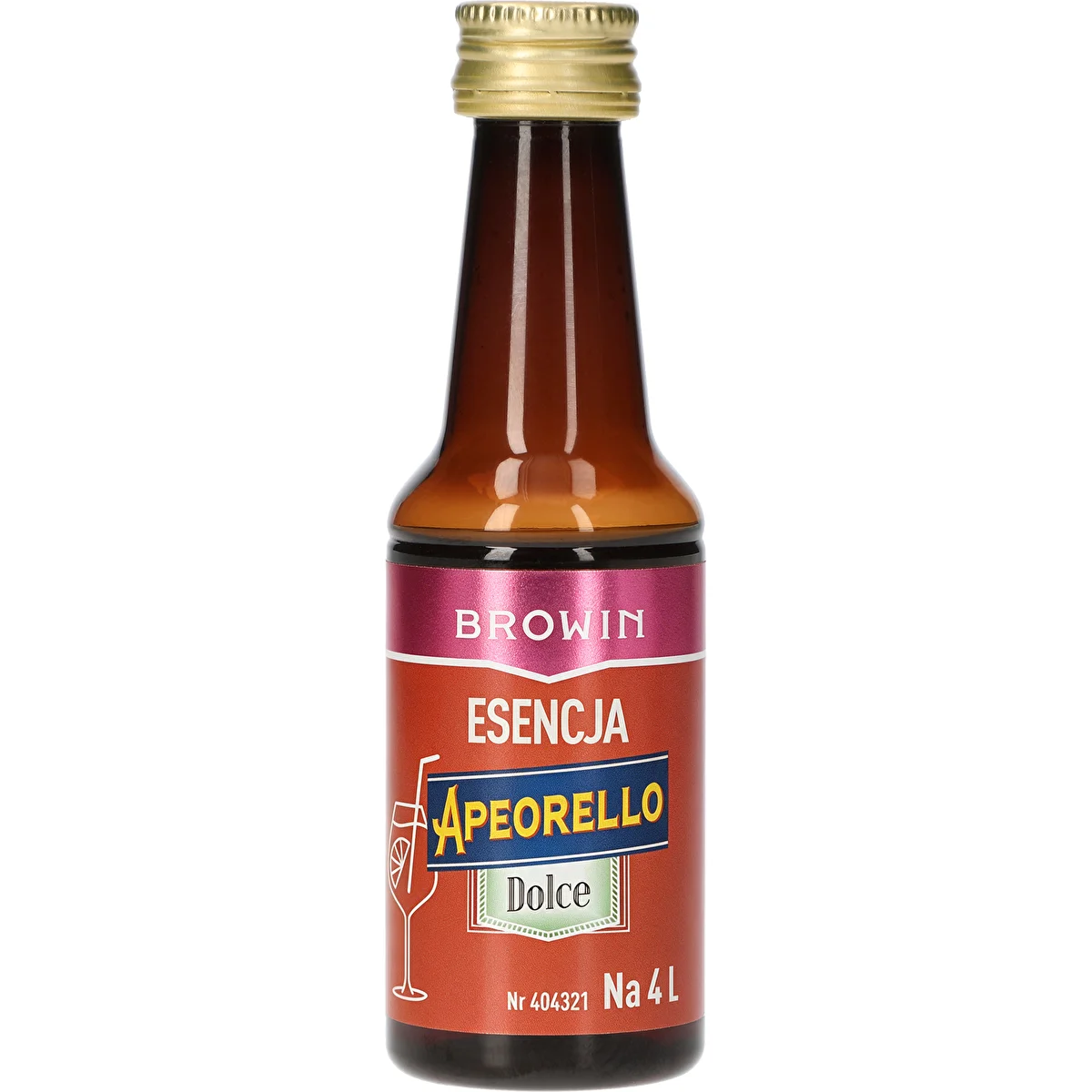 Esencia Apeorello Dolce na 4 l, 40 ml