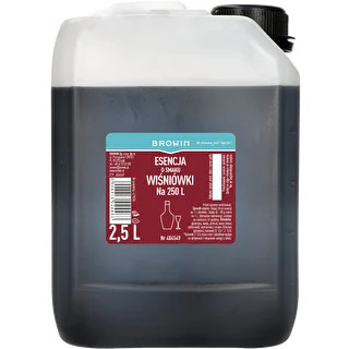 Esencia s príchuťou višňovky, 2,5 L na 250 L hotového nápoja – photo 1