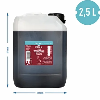 Esencia s príchuťou višňovky, 2,5 L na 250 L hotového nápoja – photo 3