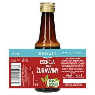Esencia s príchuťou brusnice na 4 L - 40 ml – photo 5