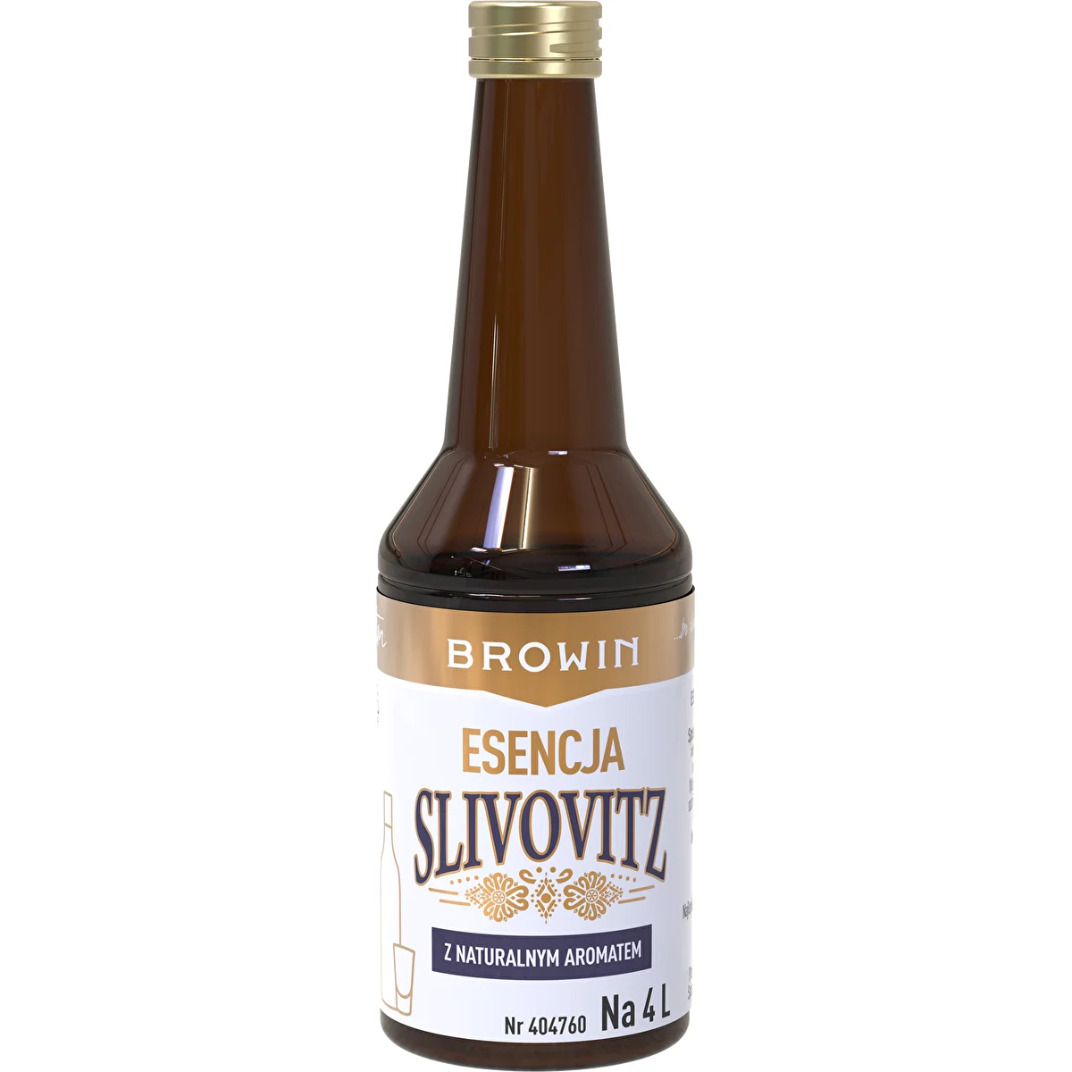 Esencia s príchuťou slivovice, na 4 L, 40 ml