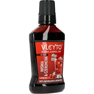 VLEYTO Čerešňa & Čremcha – chuťová esencia s prírodnými arómami, 250 ml – photo 3