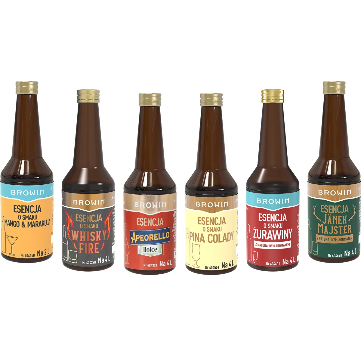 Súprava 6 esencií - koktailová 6x40ml
