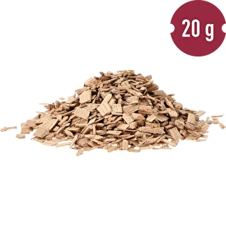 Prírodné dubové vločky (nepražené), 20g – photo 4