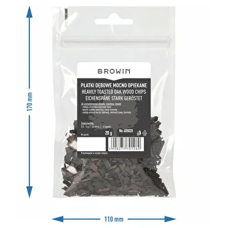 Dubové vločky silno opekané, 20g – photo 7