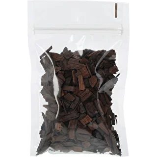 Dubové vločky silno opekané na aromatizáciu alkoholov (whisky, bourbon, brandy, koňak, pivo), 50 g – photo 1