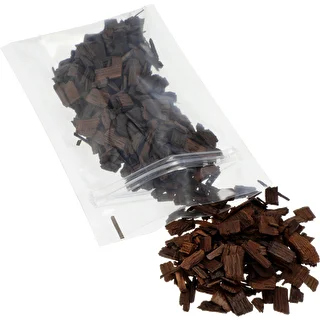 Dubové vločky silno opekané na aromatizáciu alkoholov (whisky, bourbon, brandy, koňak, pivo), 50 g – photo 3