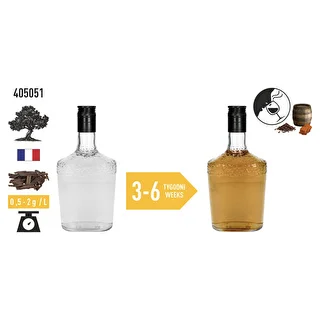 Dubové vločky silno opekané na aromatizáciu alkoholov (whisky, bourbon, brandy, koňak, pivo), 50 g – photo 6