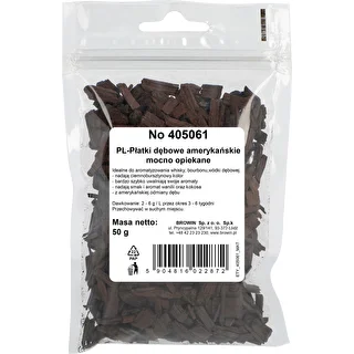 Americké dubové vločky silne opekané, 50 g – photo 2