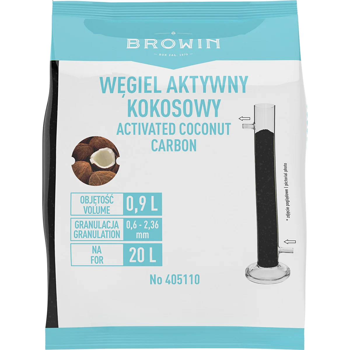 Kokosové aktívne uhlie 0,46 kg