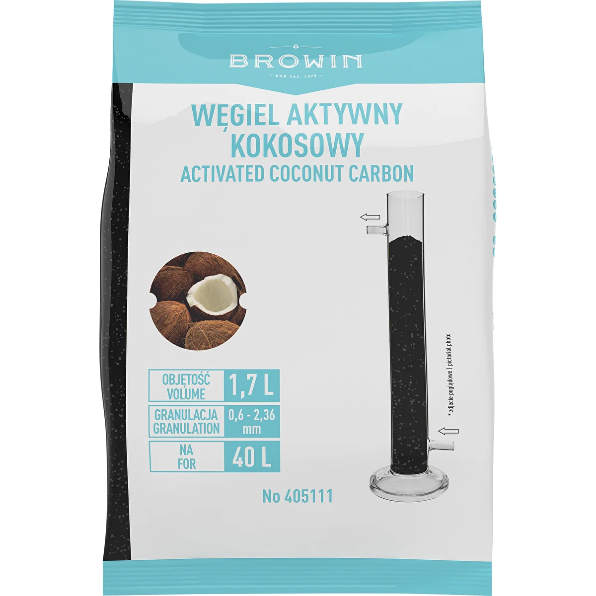 Kokosové aktívne uhlie 0,86 kg