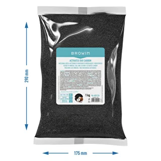 Activated Duo Carbon – zmes kamenného (minerálneho) a kokosového aktívneho uhlia, 1 kg, na 60 l – photo 7
