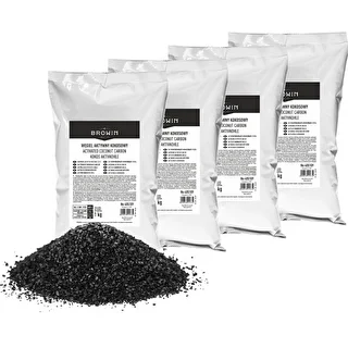 Kokosové aktívne uhlie 1 kg x 4 - súprava – photo 1