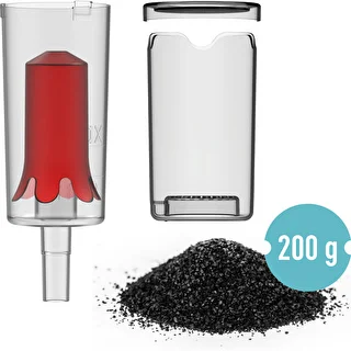 Pohlcovač fermentačného zápachu + tichá kvasná trubica + kokosové aktívne uhlie 200 g – photo 2