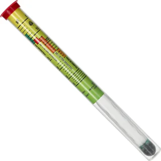 Soľomer nerozbitný so skúmavkou, rozsah merania: 0–300 g soli/l – photo 3