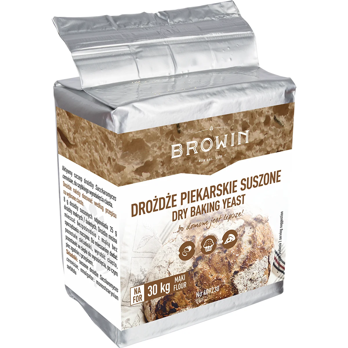 Sušené pekárske droždie, 500g