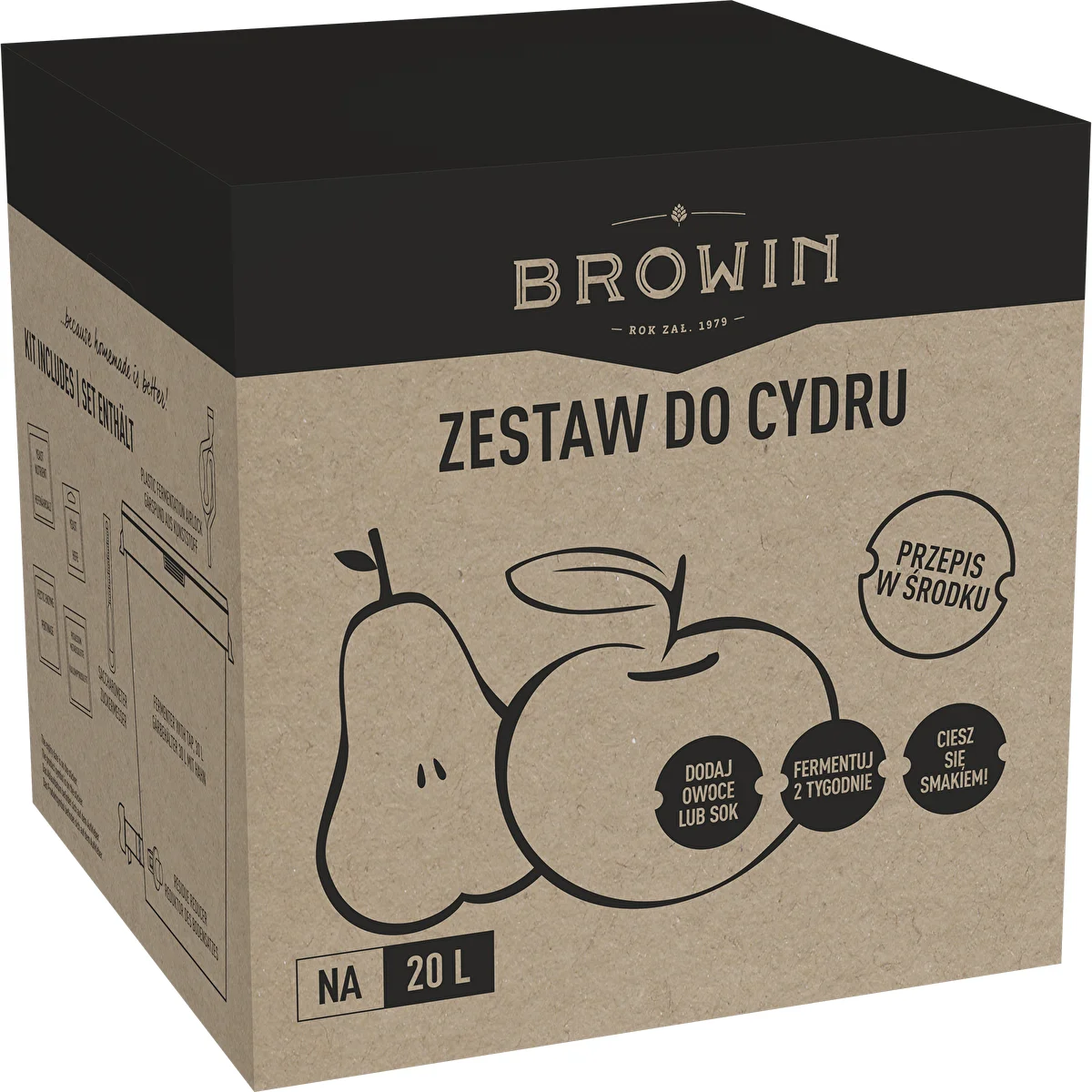 Súprava na cider 20 L